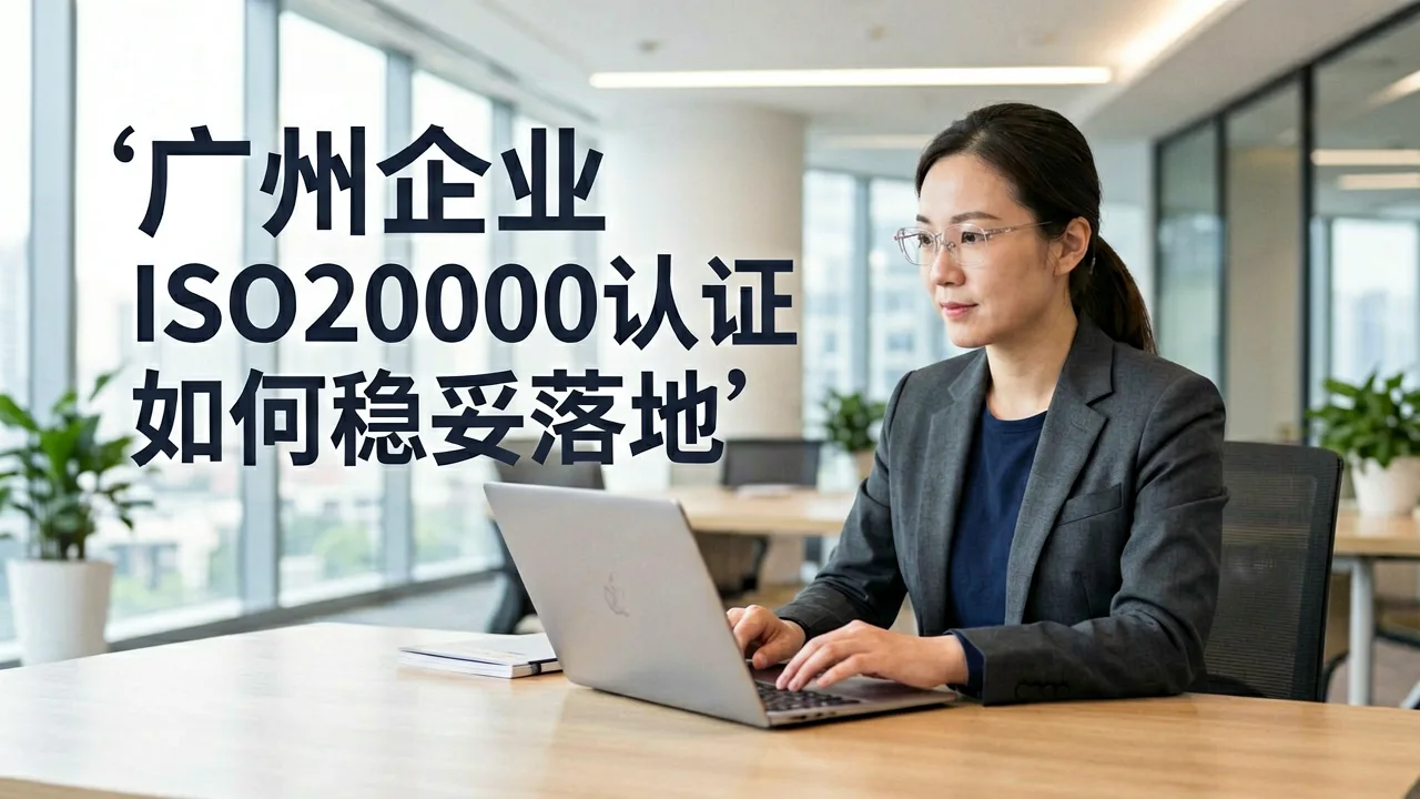 广州企业ISO20000认证如何稳妥落地